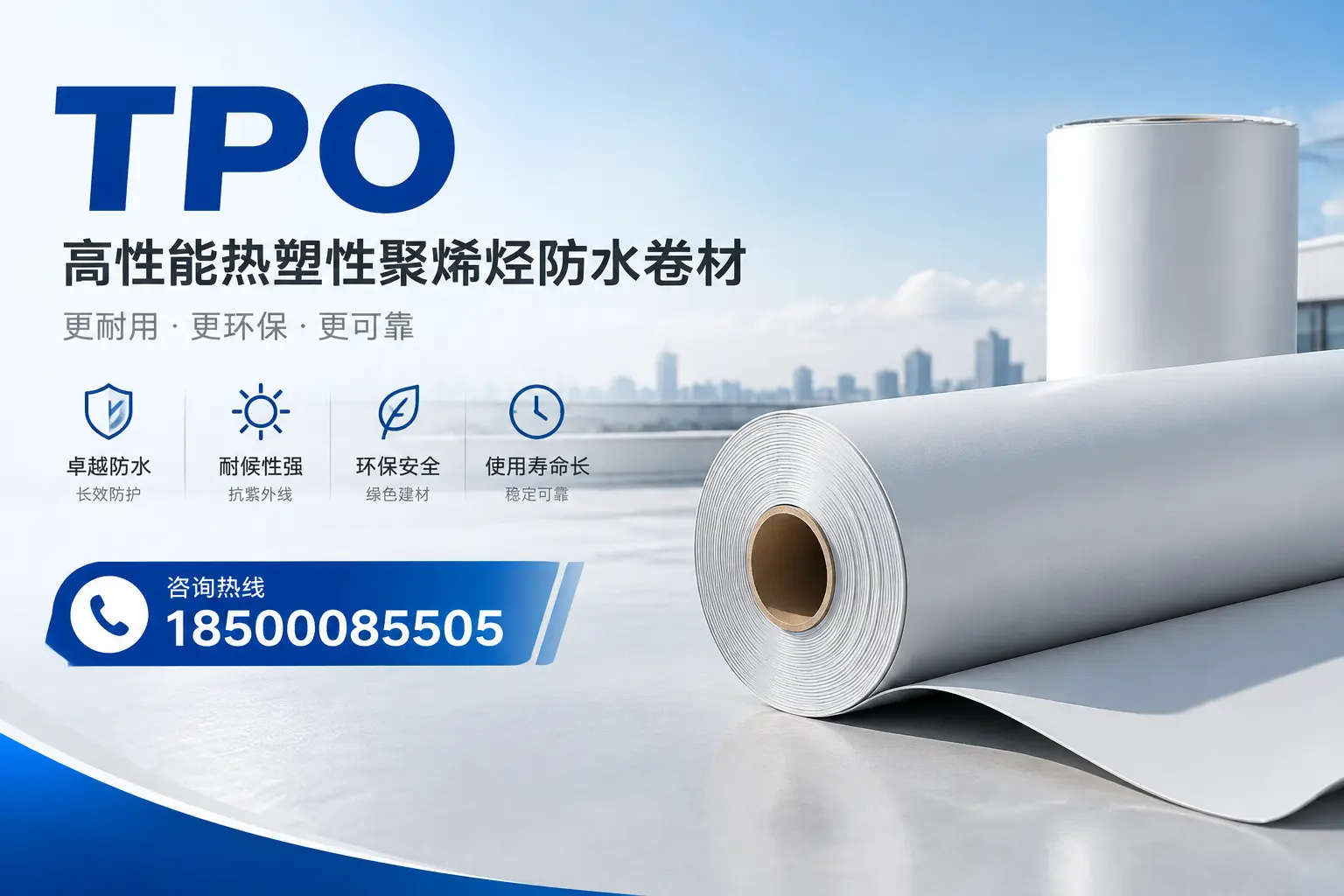 tpo与其他塑料材料的优劣对比,文昌企业不可不知